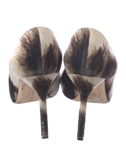 Manolo Blahnik Printed Pumps