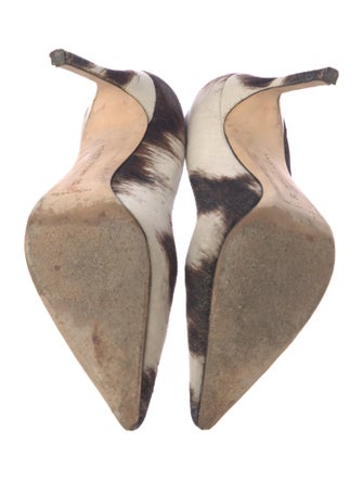Manolo Blahnik Printed Pumps