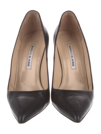 Manolo Blahnik Leather Pumps