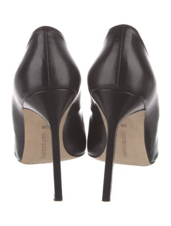 Manolo Blahnik Leather Pumps