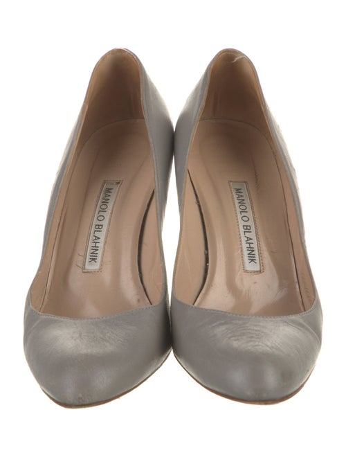 Manolo Blahnik Leather Pumps