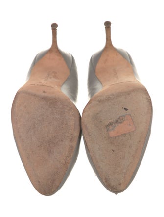 Manolo Blahnik Leather Pumps