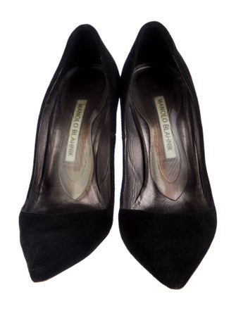 Manolo Blahnik Suede Pumps