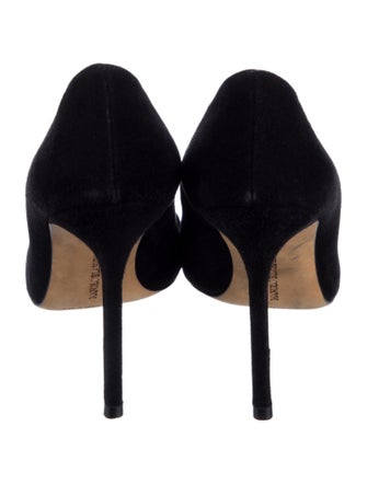 Manolo Blahnik Suede Pumps