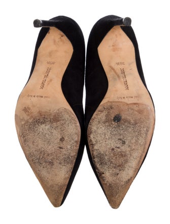 Manolo Blahnik Suede Pumps
