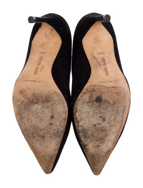 Manolo Blahnik Suede Pumps