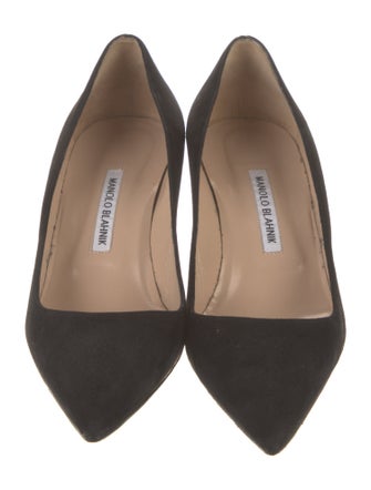 Manolo Blahnik Suede Pumps