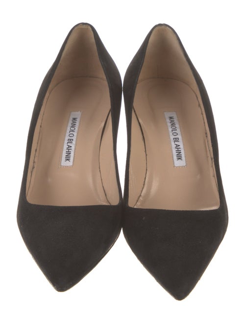 Manolo Blahnik Suede Pumps