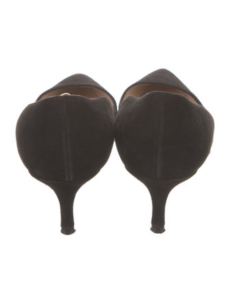 Manolo Blahnik Suede Pumps