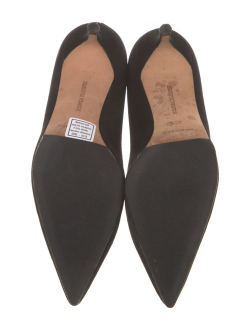 Manolo Blahnik Suede Pumps