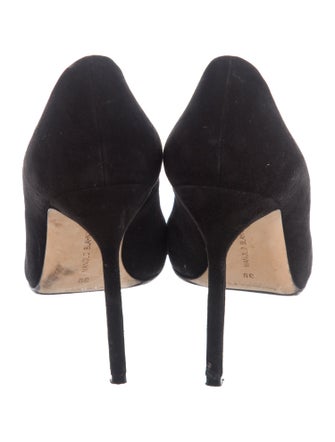 Manolo Blahnik Suede Pumps