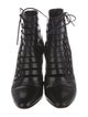 Manolo Blahnik Leather Lace-Up Boots