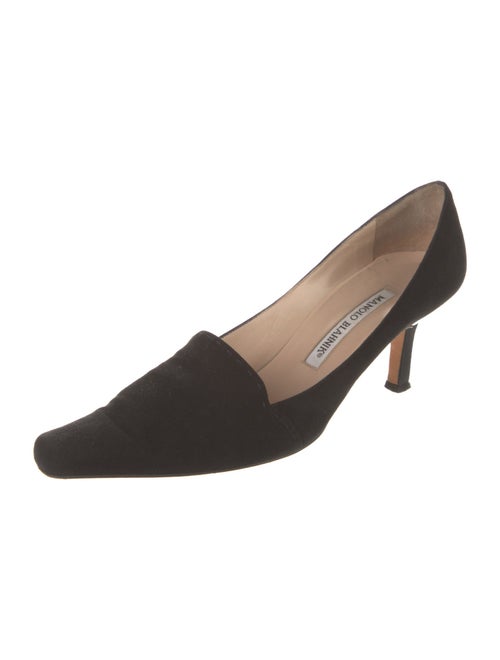 Manolo Blahnik Suede Pumps