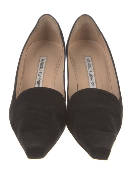 Manolo Blahnik Suede Pumps