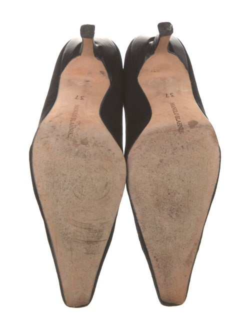 Manolo Blahnik Suede Pumps