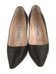 Manolo Blahnik Satin Pumps