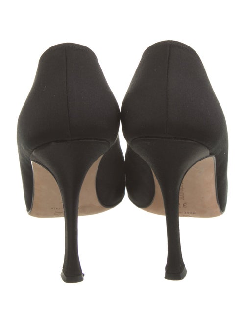 Manolo Blahnik Satin Pumps