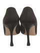 Manolo Blahnik Satin Pumps