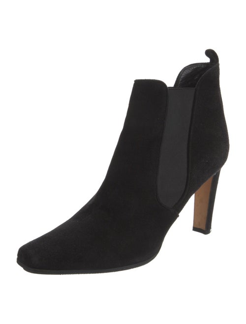 Manolo Blahnik Suede Chelsea Boots