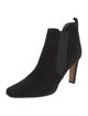 Manolo Blahnik Suede Chelsea Boots