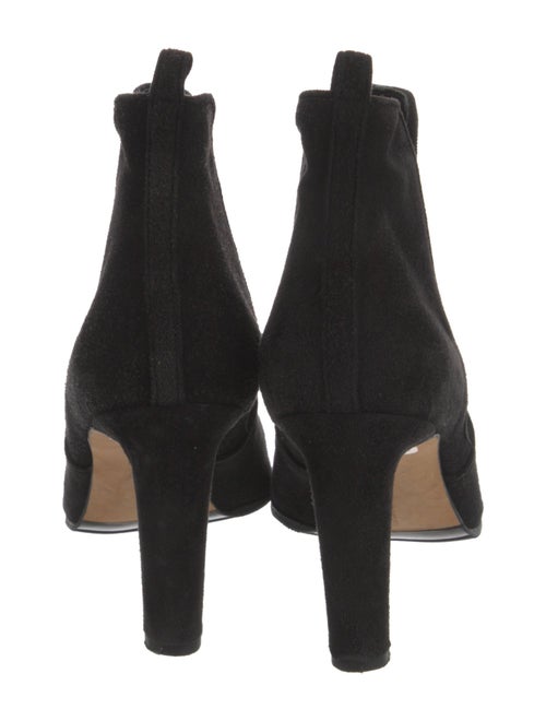 Manolo Blahnik Suede Chelsea Boots