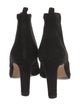 Manolo Blahnik Suede Chelsea Boots