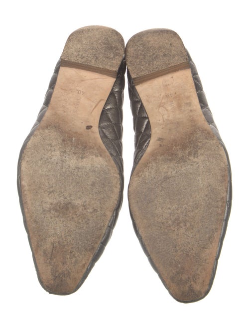 Manolo Blahnik Leather Flats