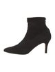 Manolo Blahnik Suede Sock Boots