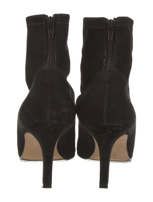 Manolo Blahnik Suede Sock Boots