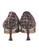 Manolo Blahnik Tweed Pattern Pumps