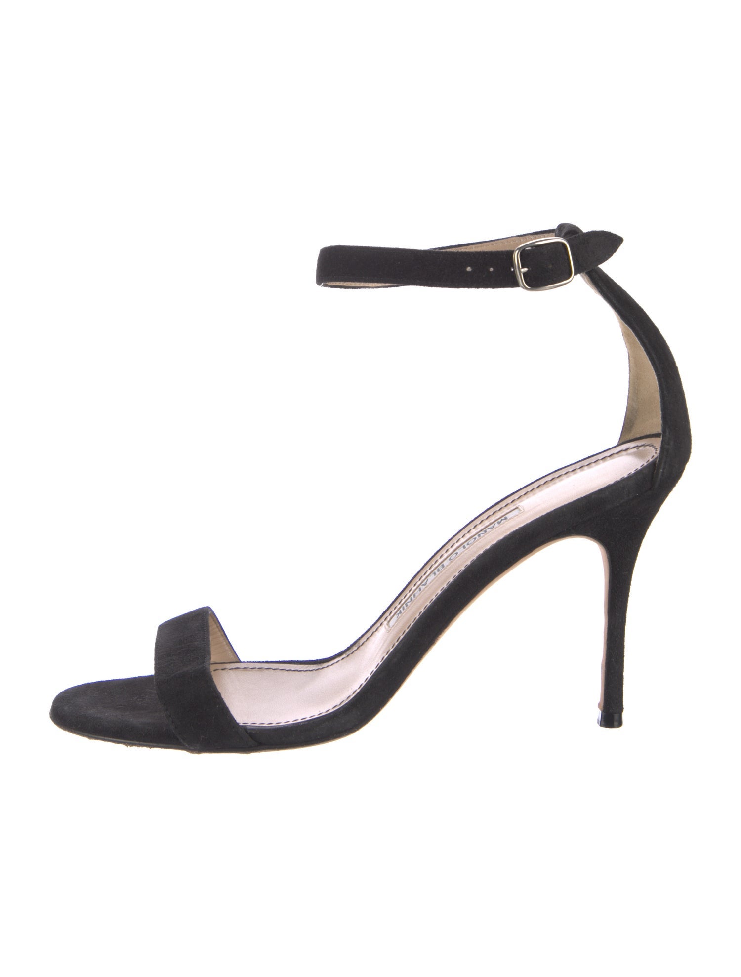 Manolo Blahnik Suede Sandals
