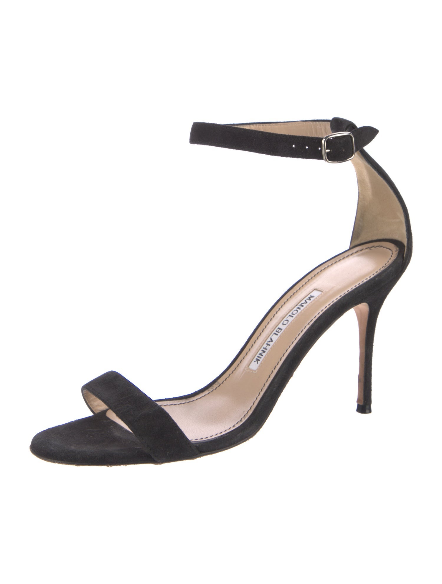 Manolo Blahnik Suede Sandals