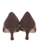 Manolo Blahnik Suede Pumps