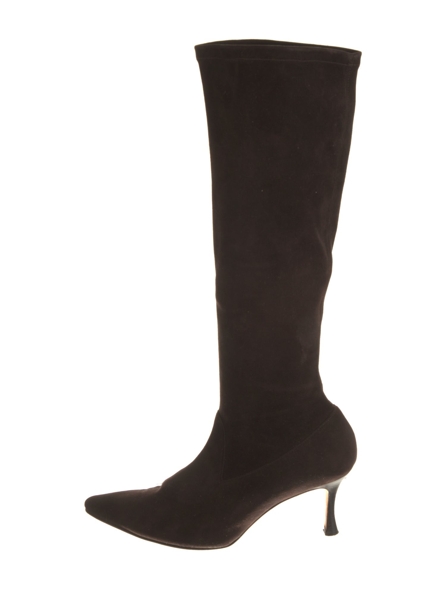 Manolo Blahnik Suede Boots