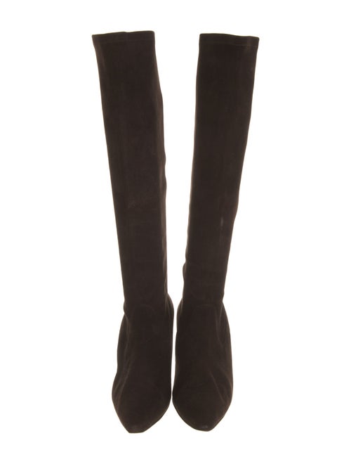 Manolo Blahnik Suede Boots