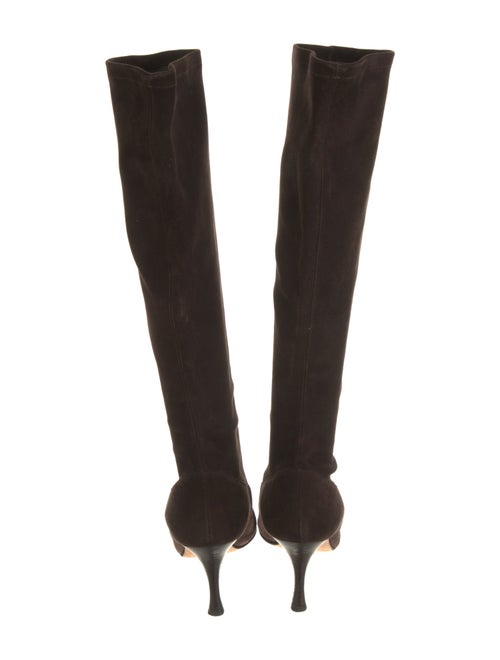 Manolo Blahnik Suede Boots