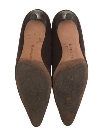 Manolo Blahnik Suede Boots