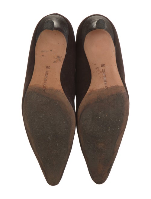 Manolo Blahnik Suede Boots