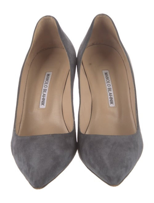 Manolo Blahnik Suede Pumps