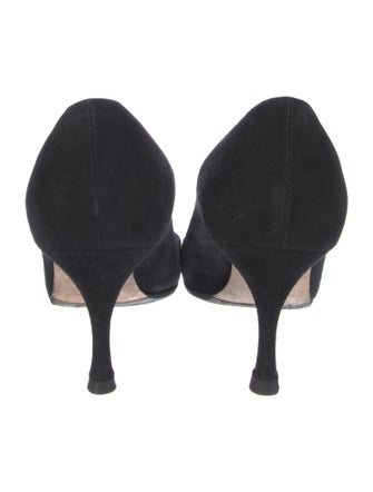 Manolo Blahnik Suede Pumps