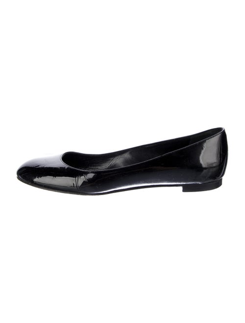 Manolo Blahnik Patent Leather Ballet Flats