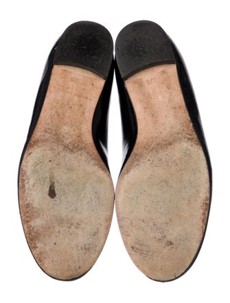 Manolo Blahnik Patent Leather Ballet Flats