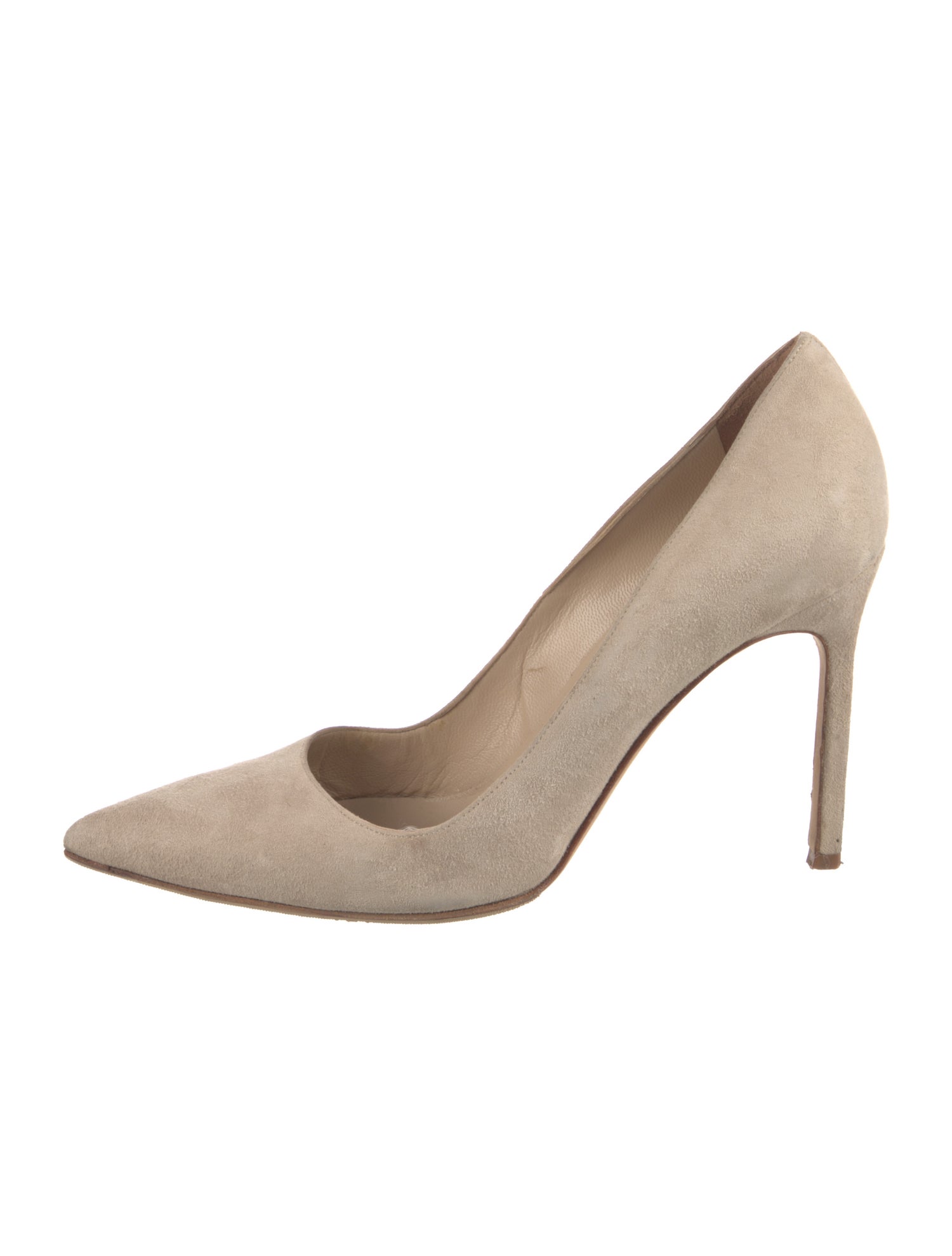 Manolo Blahnik Suede Pumps