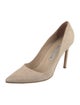 Manolo Blahnik Suede Pumps