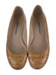 Manolo Blahnik Patent Leather Ballet Flats