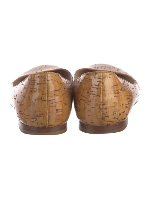 Manolo Blahnik Patent Leather Ballet Flats