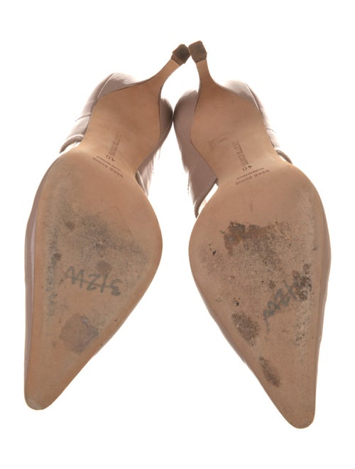 Manolo Blahnik Patent Leather D'Orsay Pumps