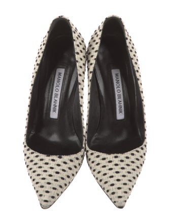 Manolo Blahnik Animal Print Pumps