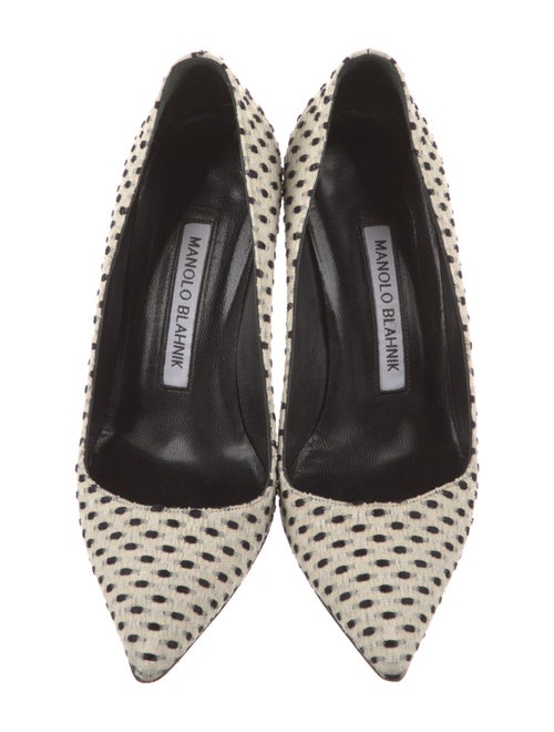 Manolo Blahnik Animal Print Pumps