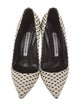 Manolo Blahnik Animal Print Pumps